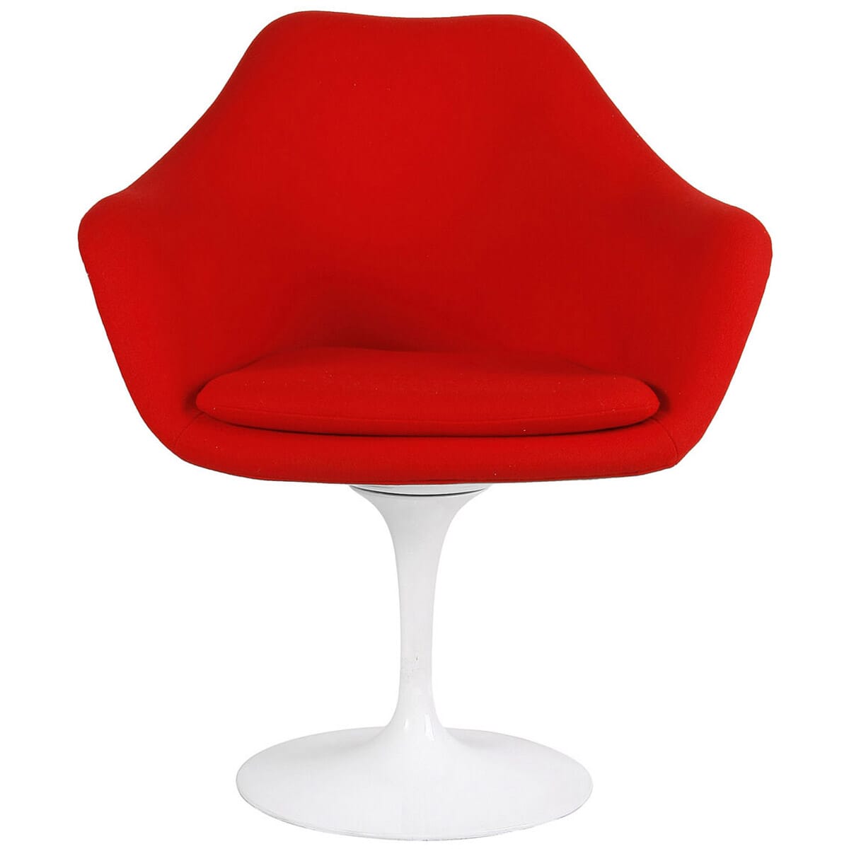 Pedestal Armchair Fibreglass Full Cover Style