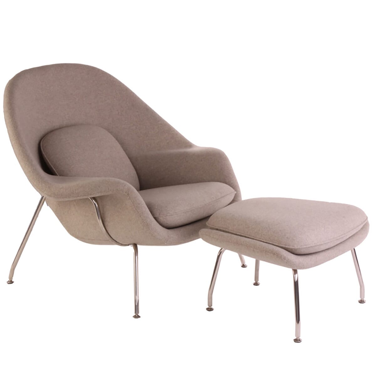 Cocoon Chair and Ottoman 