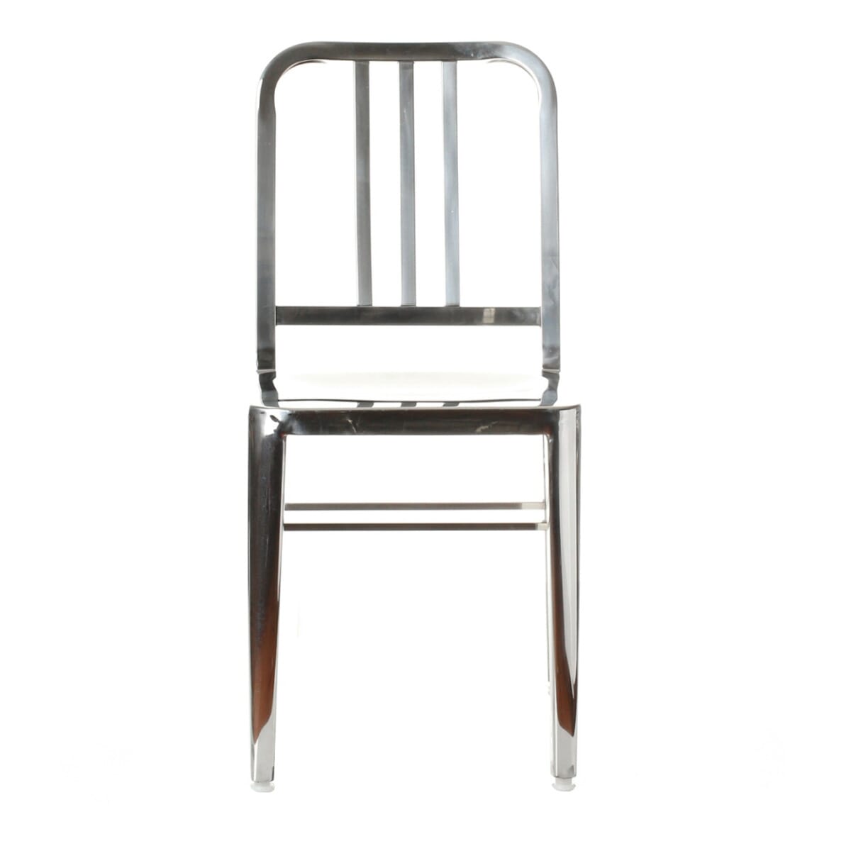 Navy shop chair aluminium