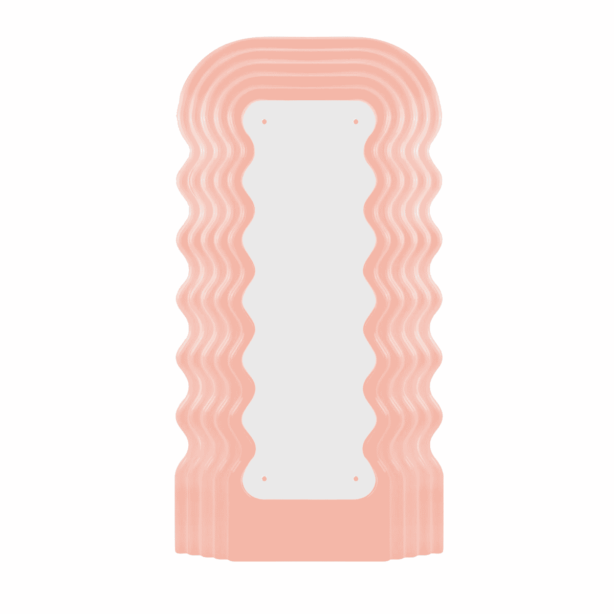 Light Up Wavy Mirror