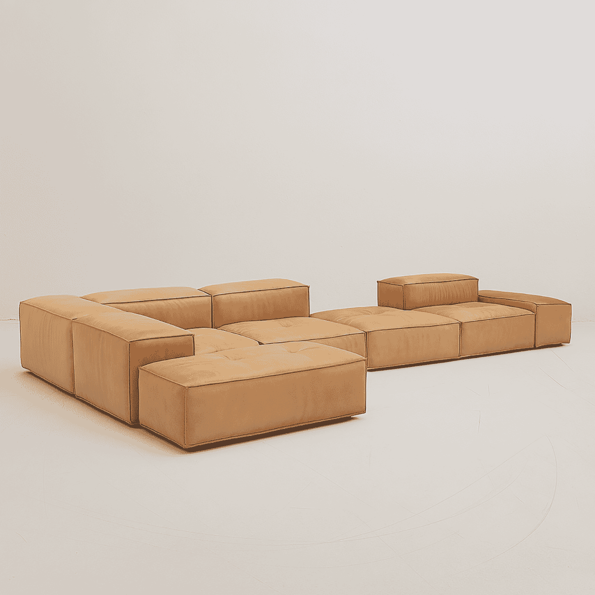 Extrasoft Low Profile Modular Block Sofa - Combination 003