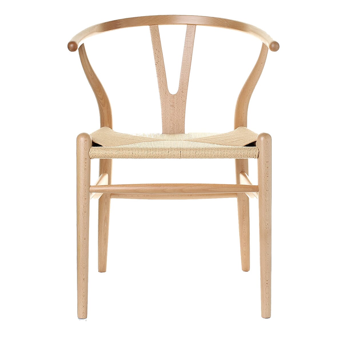 Scandi Chair  Beech And Natural Cord