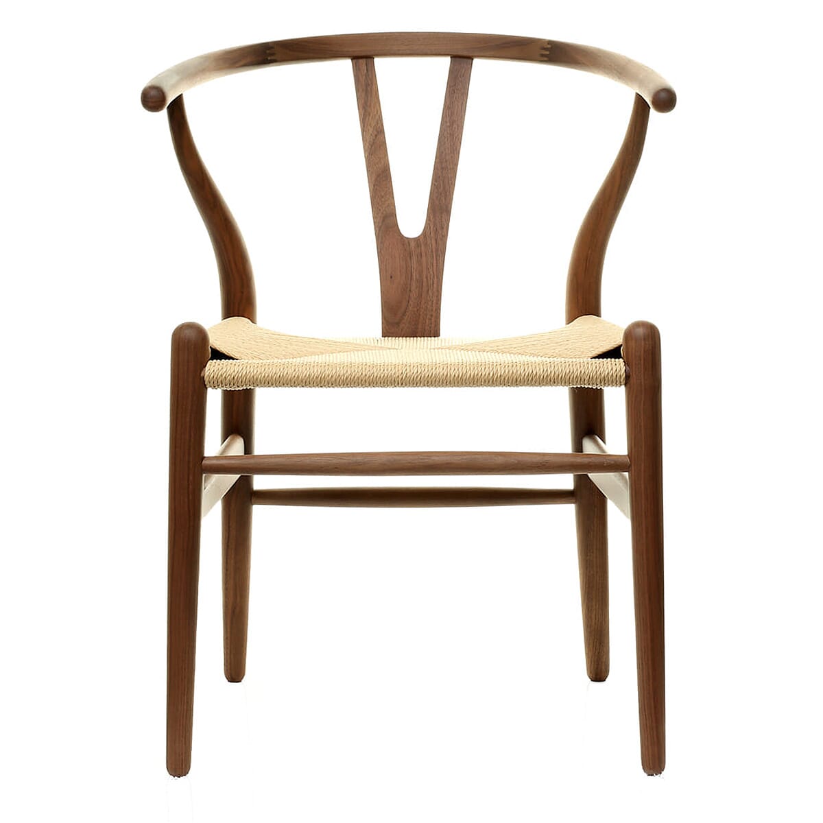 Scandi Chair  Walnut And Natural Cord