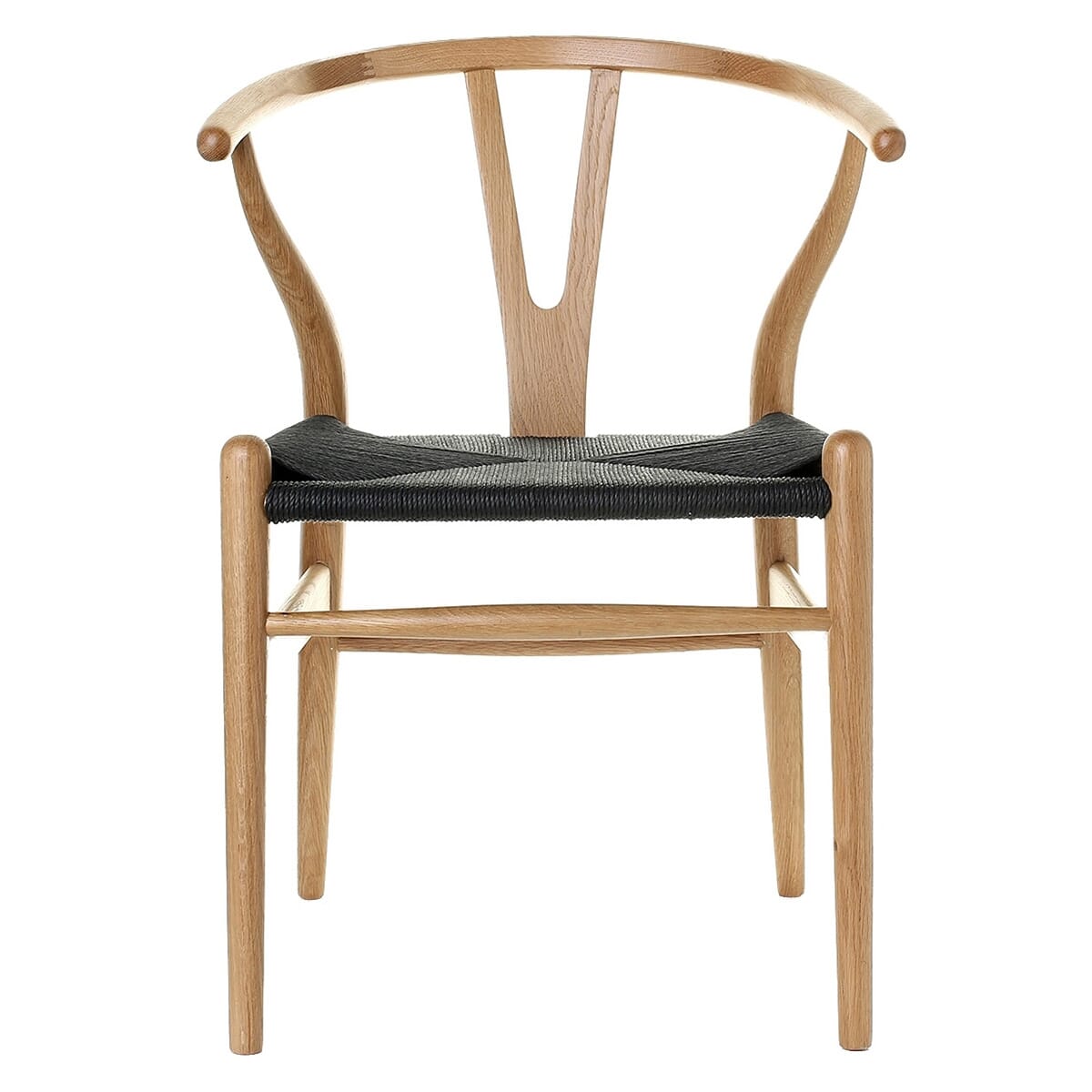Scandi Dining Chair With Black Cord