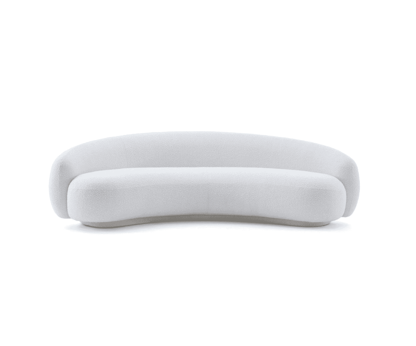 Savelle Modern Curved Sofa