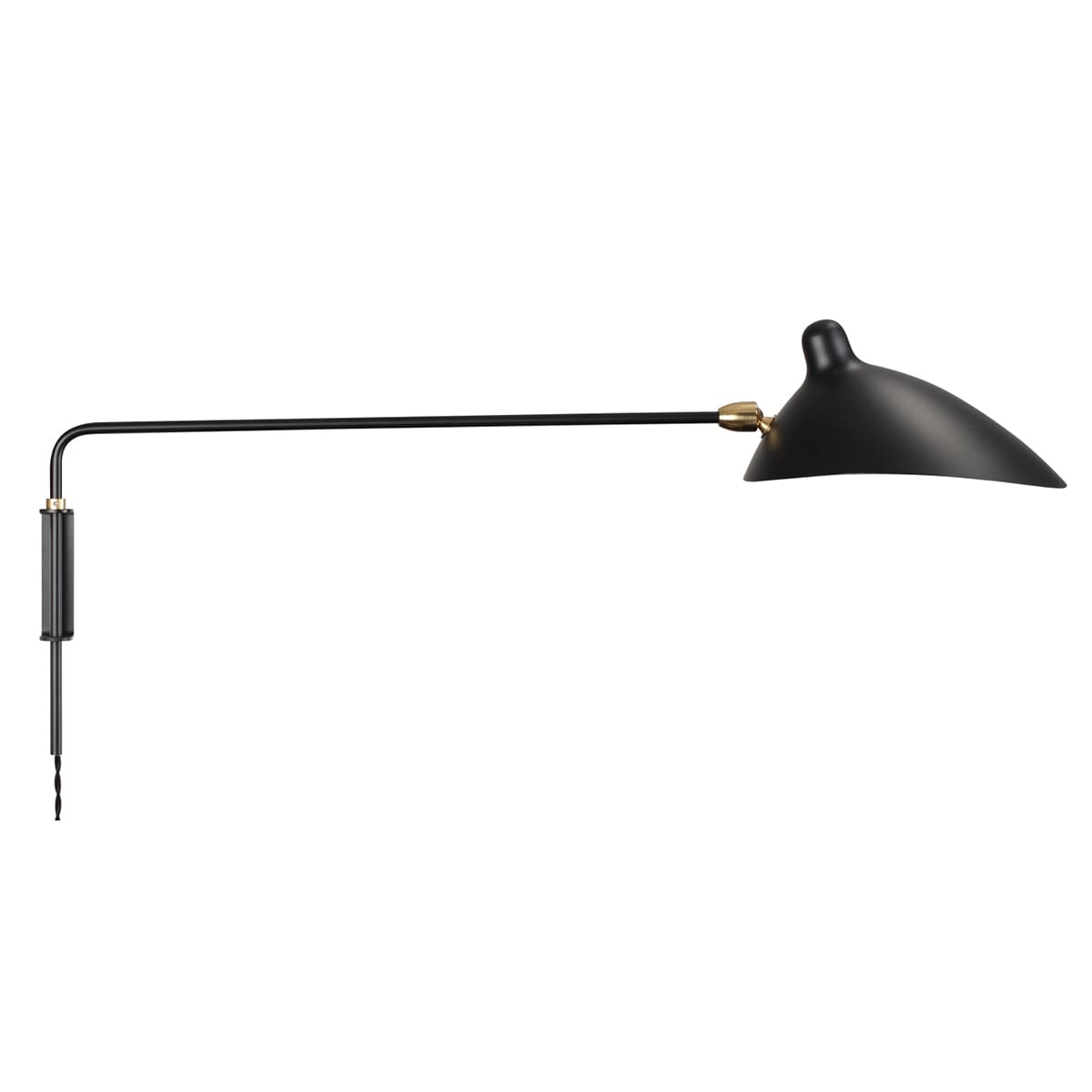 One Bend Single Arm Wall Lamp 