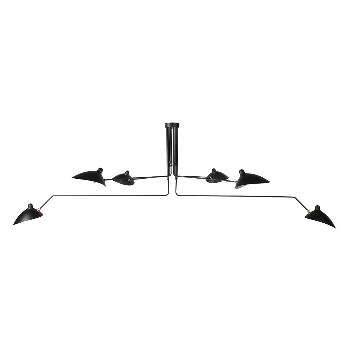Ceiling Lamp 6 Rotating Arms 