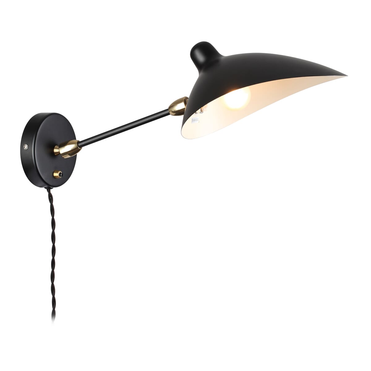 One Straight Arm Sconce Wall Lamp 