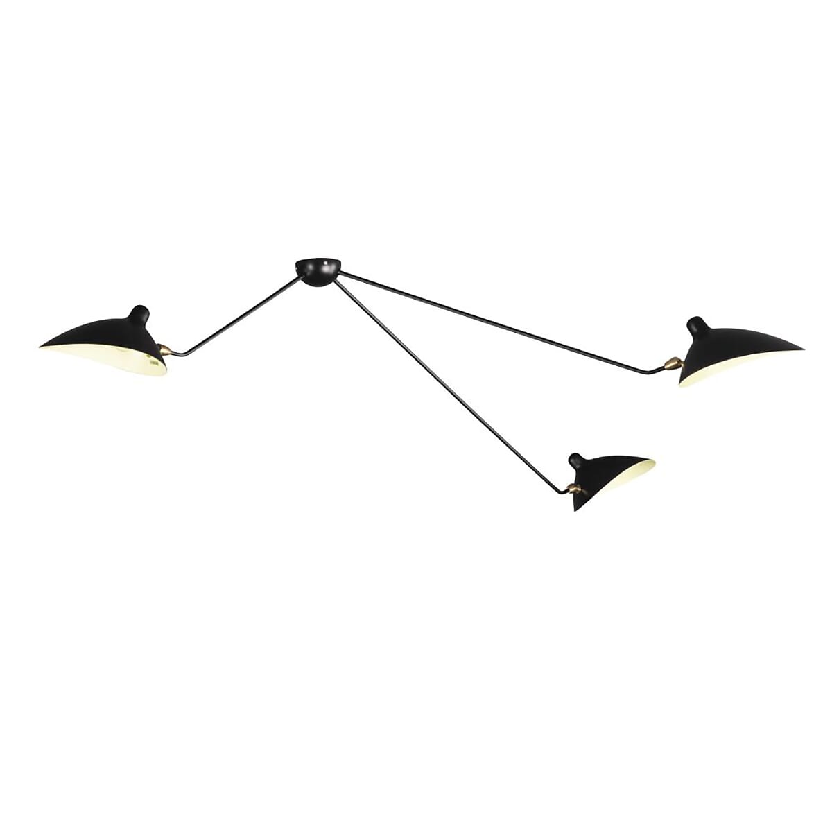 Sconce Spider Ceiling Light 3 Arms 