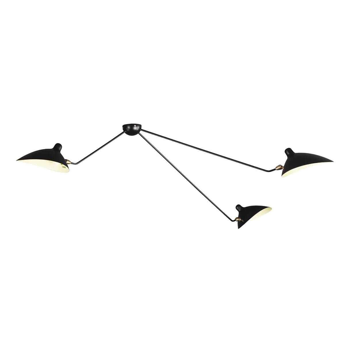 Sconce Spider Ceiling Light 3 Arms 