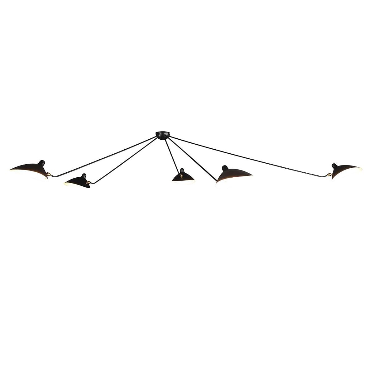 Sconce Spider Ceiling Light 5 Arms 