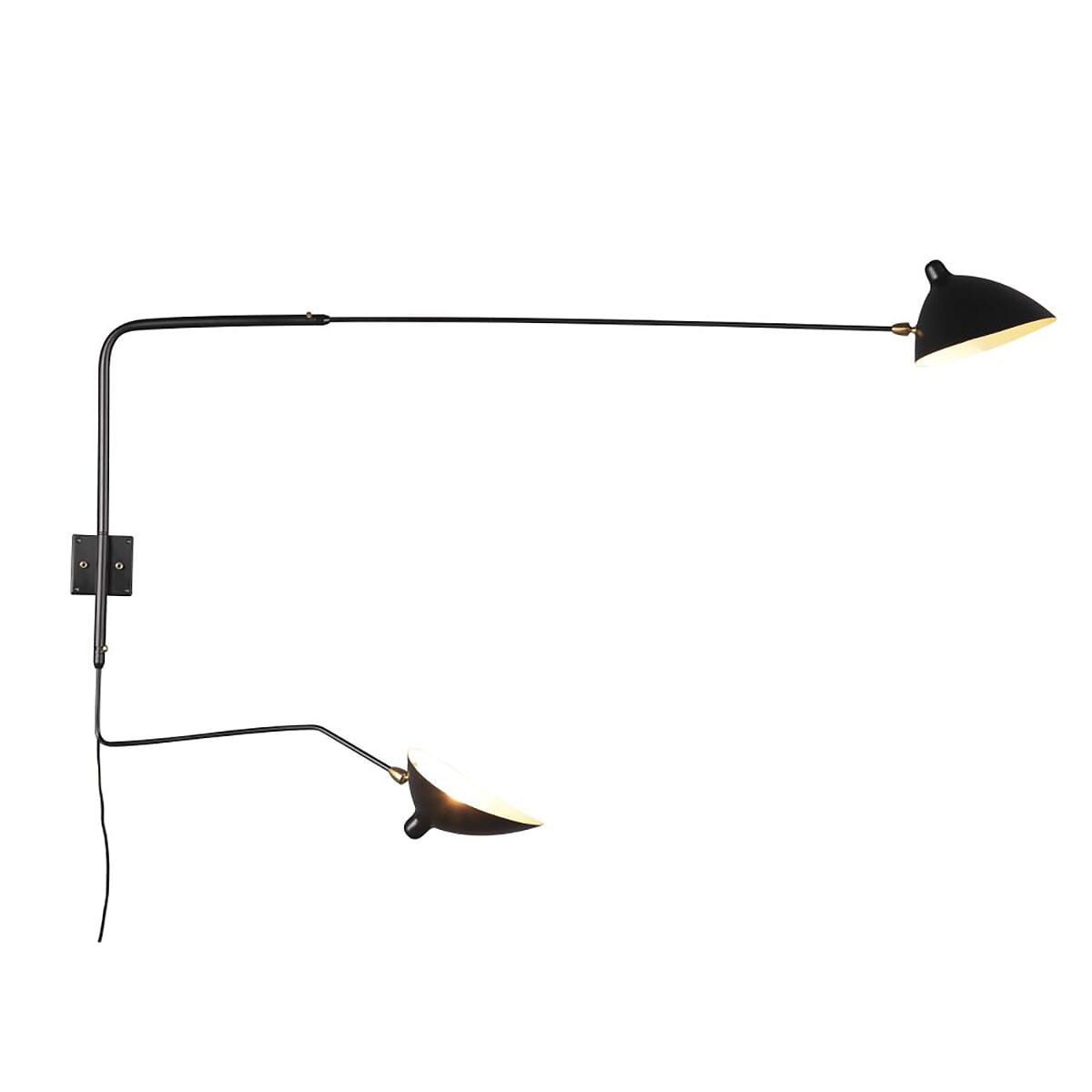 Sconce Wall Light 2 Arms 