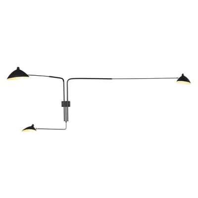 Sconce Wall Light 3 Rotating Arms