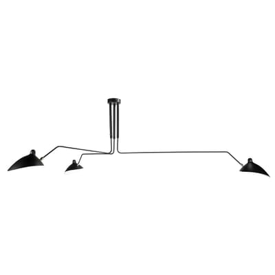 Three Arm Casquette Ceiling Lamp